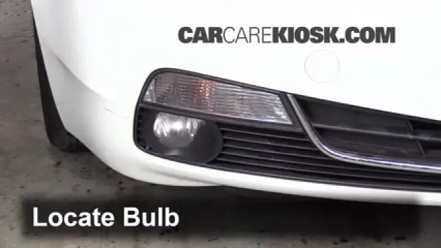 2012 Acura TL 3.5L V6 Éclairage Feu antibrouillard (remplacer l'ampoule)